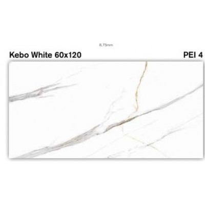 Kolossos Kebo 60x120 cm Πλακάκι Δαπέδου και Τοίχου Πορσελανάτο