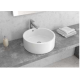 Karag LT3070 Επικαθήμενος Νιπτήρας Πορσελάνης 42.5x42.5cm Λευκός