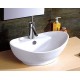 Karag LT3073 Επικαθήμενος Νιπτήρας Πορσελάνης 59x39cm Λευκός