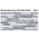 Kolossos Metropolitan Decor 30x60 cm Πλακάκι Δαπέδου και Τοίχου Πορσελανάτο