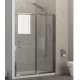 Karag New Flora 500 Καμπίνα Ντουζιέρας Μπάνιου Ευθεία με Συρόμενη Πόρτα 120x180cm Clear Glass
