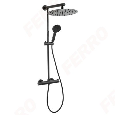 Ferro Trevi NP75-TRV7U-BL Ρυθμιζόμενη Στήλη Ντουζ με Μπαταρία 80 - 120cm