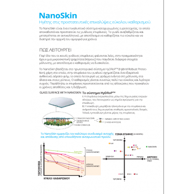 BFP Nanoskin Pro σπρέι αποκατάστασης επικάλυψης νανοτεχνολογίας για παλιές γυάλινες ντουζιέρες 0502002