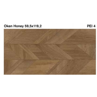 Kolossos Oken 59.5x119.2 cm Πλακάκι Δαπέδου και Τοίχου Πορσελανάτο