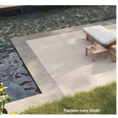 Kolossos Poolside 50x50 cm Πλακάκι Δαπέδου Πορσελανάτο