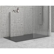 Karag Pietra Τετράγωνη Ντουζιέρα 90x90cm Ardesia