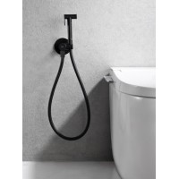 Imex Genova Επιτοίχιο Σετ Μπιντέ Black Mat RDG053-NG