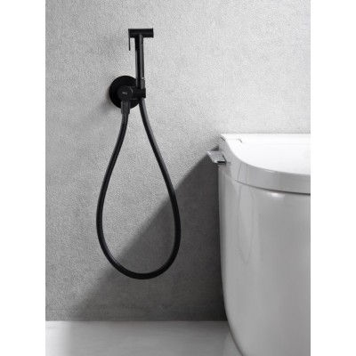 Imex Genova Επιτοίχιο Σετ Μπιντέ Black Mat RDG053-NG