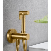 Imex Genova Επιτοίχιο Σετ Μπιντέ Gold Mat RDG053-OC