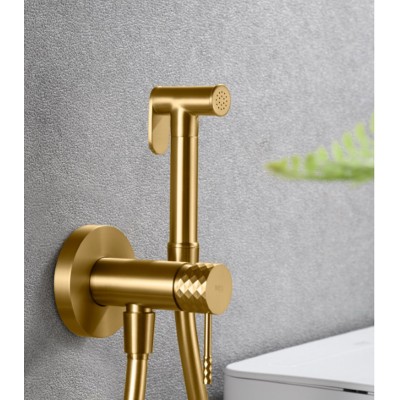 Imex Genova Επιτοίχιο Σετ Μπιντέ Gold Mat RDG053-OC