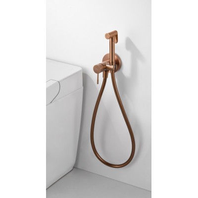 Imex Genova Επιτοίχιο Σετ Μπιντέ Rose Gold Mat RDG053-ORC