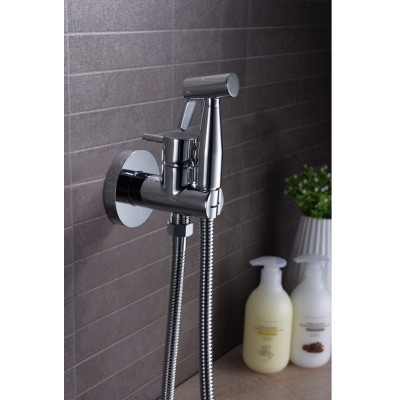 Imex Munich Επιτοίχιο Σετ Μπιντέ Chrome RDM001
