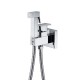 Imex Irlanda Επιτοίχιο Σετ Μπιντέ Chrome RDM003