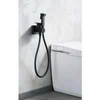 Imex Irlanda Επιτοίχιο Σετ Μπιντέ Black Mat RDM003-NG