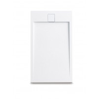 Karag Roccia Ορθογώνια Ντουζιέρα 70x100cm Bianco