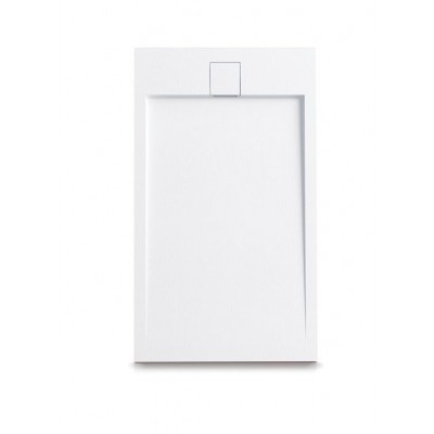 Karag Roccia Ορθογώνια Ντουζιέρα 70x100cm Bianco