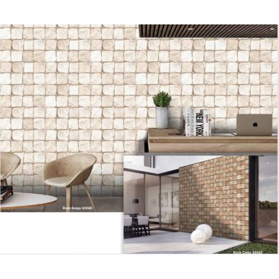 Kolossos Rock 30x60 cm Πλακάκι Δαπέδου και Τοίχου Πορσελανάτο