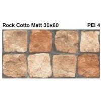 Kolossos Rock 30x60 cm Πλακάκι Δαπέδου και Τοίχου Πορσελανάτο