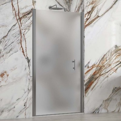 Karag S 28 Porta Διαχωριστικό Ντουζιέρας με Ανοιγόμενη Πόρτα 75x200cm Icy