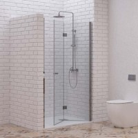 Karag S 7 Porta Διαχωριστικό Ντουζιέρας με Ανακλινόμενη Πόρτα 60x200cm Clear Glass