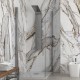 Karag S 28 Alto & S 28 F Καμπίνα Ντουζιέρας Μπάνιου με Ανοιγόμενη Πόρτα 85Χ70Χ200cm Clear Glass