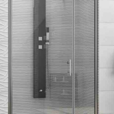 Karag S 5 Διαχωριστικό Ντουζιέρας με Ανοιγόμενη Πόρτα 100x190cm Clear Glass
