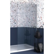 Orabella Serena Chrome Διαχωριστικό Ντουζιέρας 80x200cm Clear Glass 30501