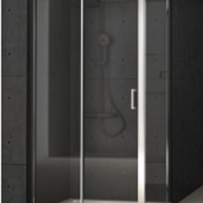 Orabella Siera Καμπίνα Ντουζιέρας με Συρόμενη Πόρτα & Σταθερό Πλαϊνό 100x70x190cm Clear Glass