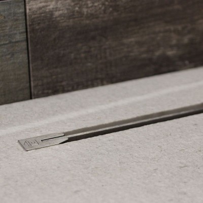 Karag Ανοξείδωτο Σιφώνι Δαπέδου Ντουζιέρας Confluo Slim Line 450 Stainless Steel