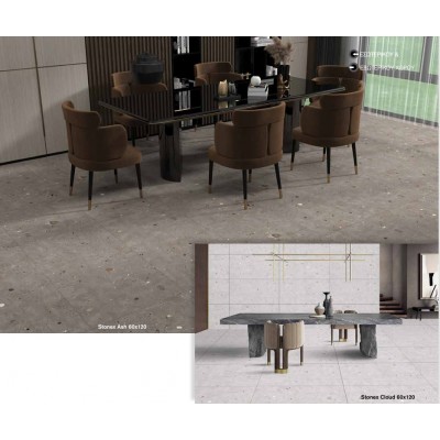 Kolossos Stonex 60x120 cm Πλακάκι Δαπέδου και Τοίχου Πορσελανάτο