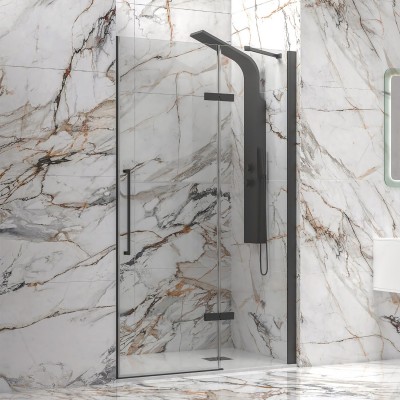 TINOS 400 BLACK - h200cm