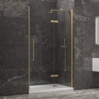 Karag Tinos 400 ORO Διαχωριστικό Ντουζιέρας 100x200cm Clear Glass