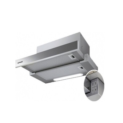 PYRAMIS ΣΥΡΟΜΕΝΟΣ TURBO SLIM 60CM INOX ΑΠΟΡΡΟΦΗΤΗΡΑΣ 065006401