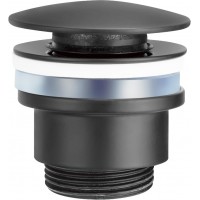 Imex Pop Up Ορειχάλκινη Βαλβίδα Νιπτήρα Black Gun Metal PVD VCC018