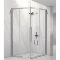 Aquarelle Venia 10 Plus Καμπίνα Ντουζιέρας Μπάνιου με Συρόμενη Πόρτα 70Χ80Χ200cm Clear Glass
