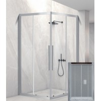 Aquarelle Venia 10 Plus Καμπίνα Ντουζιέρας Μπάνιου με Συρόμενη Πόρτα 70Χ80Χ200cm Mat