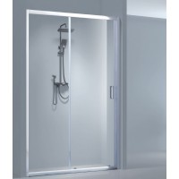 Aquarelle Venia 70 Καμπίνα Ντουζιέρας Μπάνιου Ευθύγραμμη με Συρόμενη Πόρτα 140x185cm Clear Glass Chrome