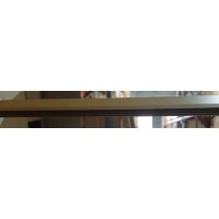 Διαχωριστικό Ντουζιέρας Crown Walk-In Gold Matt 100x195cm Clear Glass 4639100GA