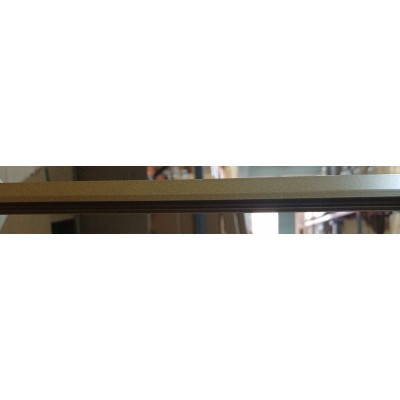 Διαχωριστικό Ντουζιέρας Crown Walk-In Gold Matt 100x195cm Clear Glass 4639100GA