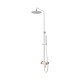 Karag Andare Στήλη Ντουζ 136cm Bianco-Rose Gold WNW33R98PH-R
