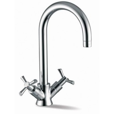 Pyramis Classic Alegreto Μπαταρία Κουζίνας Πάγκου Chrome 095131001