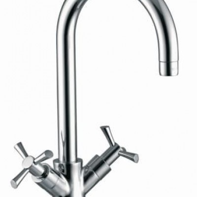 Pyramis Classic Alegreto Μπαταρία Κουζίνας Πάγκου Chrome 095131001