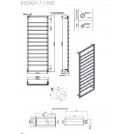KARAG DESIGN 7 NERO 1300x500 407kcal/h ΠΕΤΣΕΤΟΚΡΕΜΑΣΤΡΑ  ΚΑΛΟΡΙΦΕΡ ΜΑΥΡΗ