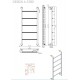 KARAG DESIGN 6  1200x560 163kcal/h ΠΕΤΣΕΤΟΚΡΕΜΑΣΤΡΑ  ΚΑΛΟΡΙΦΕΡ ΧΡΩΜΕ