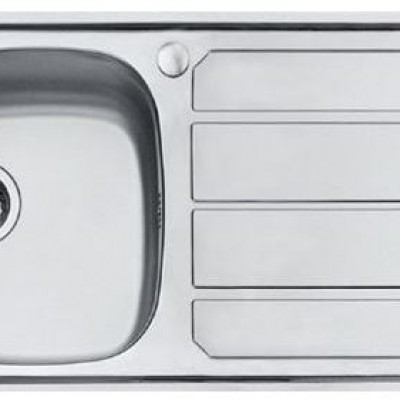 Foster 1000 1179562 Δεξιά Ποδιά Ένθετος Νεροχύτης Inox 79x50cm Ασημί