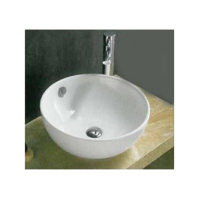 Gloria Creso Επικαθήμενος Νιπτήρας Πορσελάνης 44x44cm Λευκός (17-9001)
