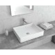 Karag LT2178S Επικαθήμενος Νιπτήρας Πορσελάνης 47x36cm Λευκός