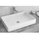 Karag LT2174 Επικαθήμενος Νιπτήρας Πορσελάνης 60.5x40.5cm Λευκός