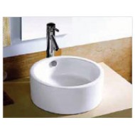 Karag LT3070 Επικαθήμενος Νιπτήρας Πορσελάνης 42.5x42.5cm Λευκός