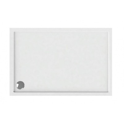 Karag New Flat 15 Ορθογώνια Ακρυλική Ντουζιέρα 70x160cm Λευκή